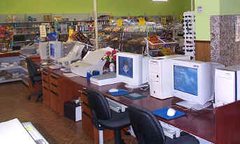 computer.jpg: web page design, computer facilities, scanning, printing, photocopying, laminating at Quorn in the Flinders Ranges