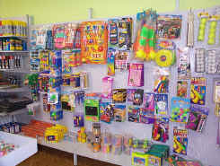 toys.jpg: toys, variety, gifts, wrapping paper, birthday cards, Quorn, Flinders Ranges, South Australia